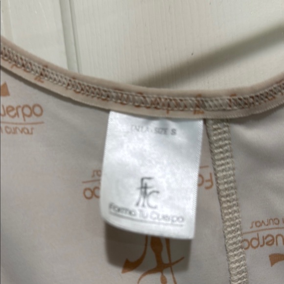 Tan Shapewear with Ruffled Details - Picture 4 of 6